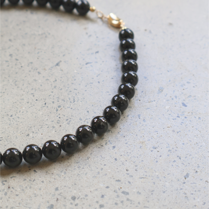 Bloom Black Onyx Necklace