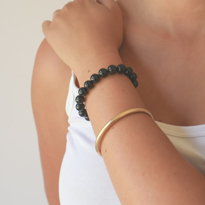 Luna Black Onyx Bracelet