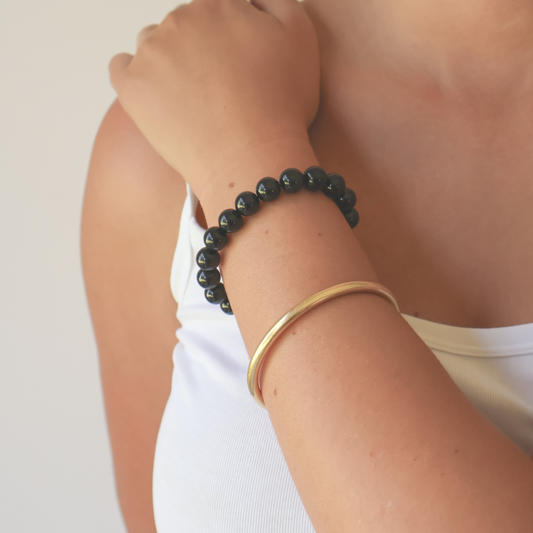 Luna Black Onyx Bracelet