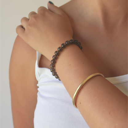Luna Smokey Quartz Bracelet