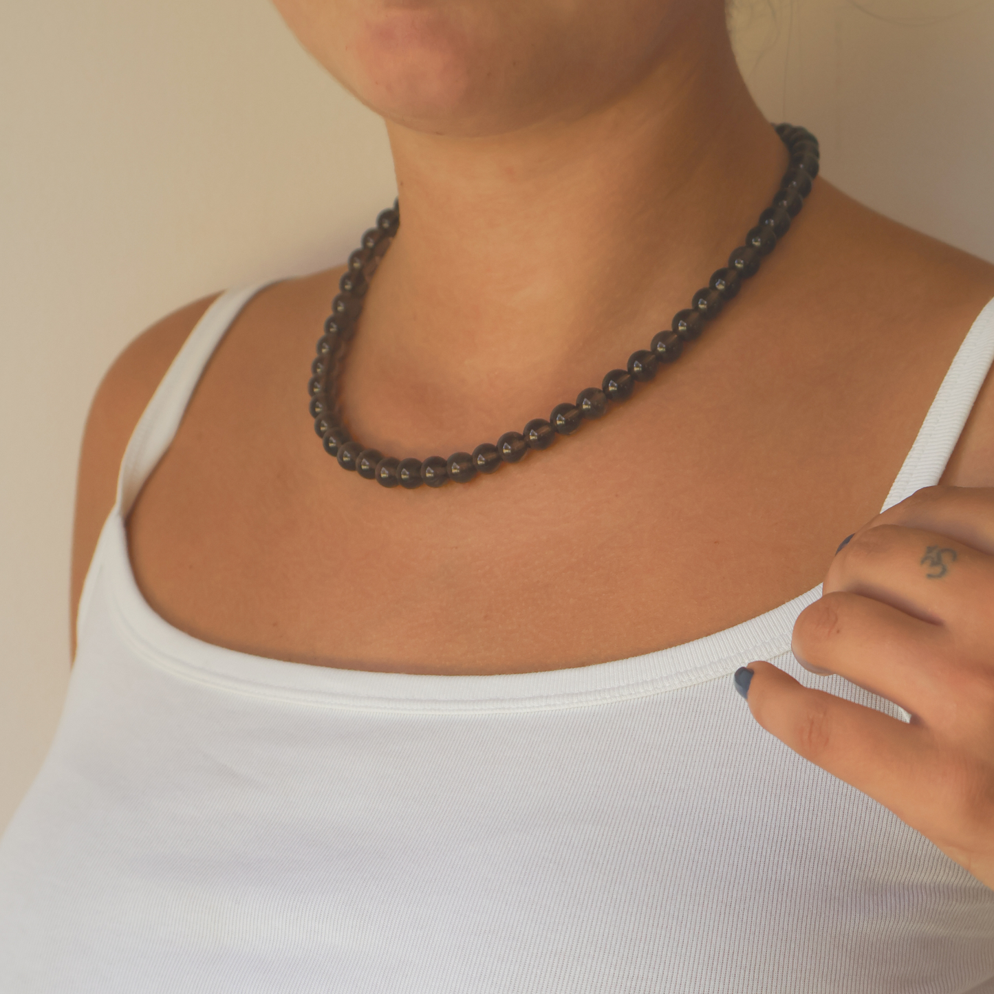 Bloom Smokey Quartz Necklace
