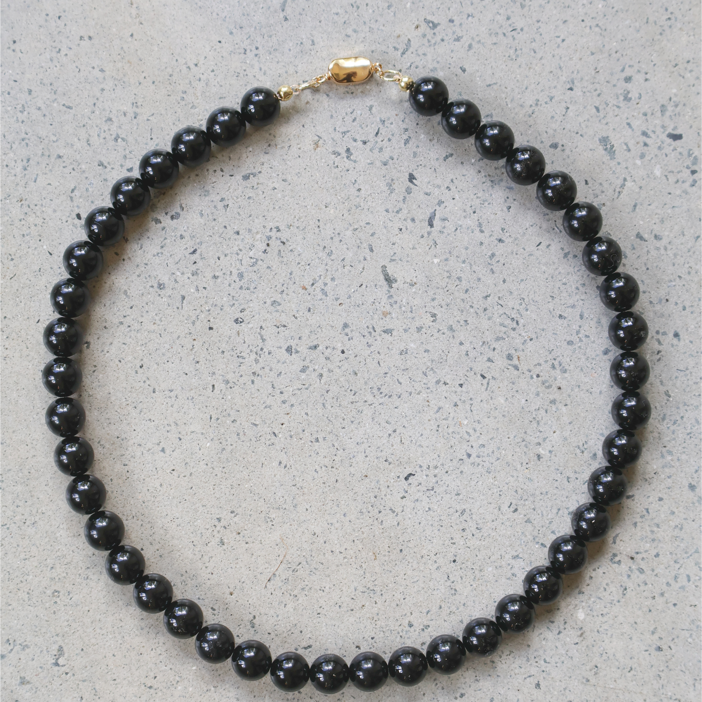 Bloom Black Onyx Necklace