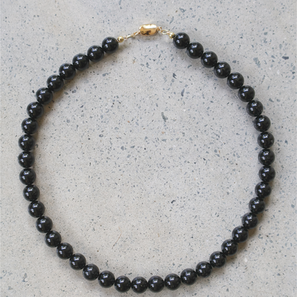Bloom Black Onyx Necklace